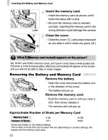 Предварительный просмотр 12 страницы Canon PowerShot G12 Getting Started