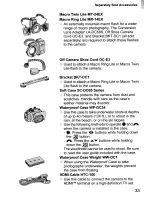 Предварительный просмотр 33 страницы Canon PowerShot G12 Getting Started