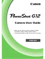 Предварительный просмотр 37 страницы Canon PowerShot G12 Getting Started