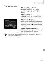 Предварительный просмотр 205 страницы Canon PowerShot G15 User Manual