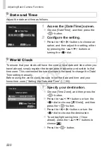 Предварительный просмотр 220 страницы Canon PowerShot G15 User Manual