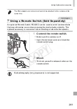 Предварительный просмотр 249 страницы Canon PowerShot G15 User Manual