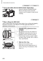 Предварительный просмотр 252 страницы Canon PowerShot G15 User Manual