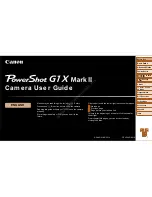 Canon PowerShot G1X Mark II User Manual предпросмотр