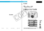 Canon PowerShot G2 (PC1015) Reference Manual предпросмотр