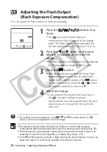 Предварительный просмотр 76 страницы Canon PowerShot G2 (PC1015) Reference Manual