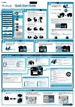 Canon PowerShot G6 Quick Start Manual preview