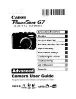 Предварительный просмотр 36 страницы Canon PowerShot G7 User Manual