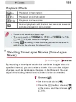 Предварительный просмотр 158 страницы Canon PowerShot G7X Mark II User Manual