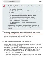 Предварительный просмотр 342 страницы Canon PowerShot G7X Mark II User Manual