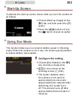 Предварительный просмотр 392 страницы Canon PowerShot G7X Mark II User Manual