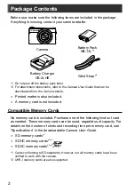 Предварительный просмотр 2 страницы Canon PowerShot G7X Getting Started