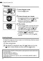 Предварительный просмотр 8 страницы Canon PowerShot G7X Getting Started