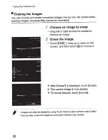 Предварительный просмотр 28 страницы Canon PowerShot N Getting Started