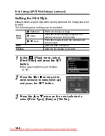 Предварительный просмотр 148 страницы Canon POWERSHOT PRO 1 User Manual