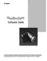 Canon Powershot Pro70 Software Manual предпросмотр