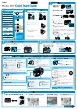 Canon PowerShot S1 IS Quick Start Manual preview