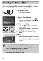 Предварительный просмотр 52 страницы Canon PowerShot S100 DIGITAL ELPH User Manual