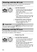 Предварительный просмотр 104 страницы Canon PowerShot S100 DIGITAL ELPH User Manual