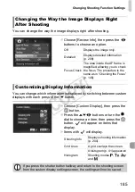 Предварительный просмотр 185 страницы Canon PowerShot S100 DIGITAL ELPH User Manual