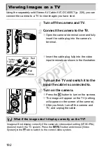 Предварительный просмотр 192 страницы Canon PowerShot S100 DIGITAL ELPH User Manual