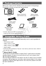 Предварительный просмотр 2 страницы Canon PowerShot S110 Digital ELPH User Manual