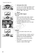 Предварительный просмотр 22 страницы Canon PowerShot S110 Digital ELPH User Manual