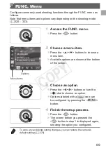 Предварительный просмотр 89 страницы Canon PowerShot S110 Digital ELPH User Manual