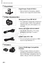 Предварительный просмотр 280 страницы Canon PowerShot S110 Digital ELPH User Manual