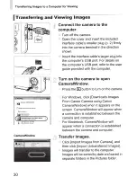 Предварительный просмотр 30 страницы Canon PowerShot S1OO Getting Started