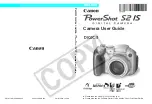 Canon Powershot S2 IS - Powershot S2 IS 5MP Digital Camera User Manual предпросмотр