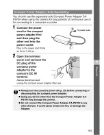 Предварительный просмотр 165 страницы Canon Powershot S2 IS User Manual