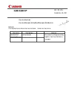 Предварительный просмотр 1 страницы Canon PowerShot S200 Simplified Service Manual