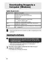 Preview for 18 page of Canon PowerShot S230 DIGITAL ELPH Connection Manual