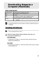 Preview for 25 page of Canon PowerShot S230 DIGITAL ELPH Connection Manual