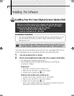 Preview for 66 page of Canon PowerShot S230 DIGITAL ELPH Connection Manual