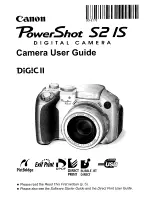 Canon PowerShot S2IS User Manual предпросмотр