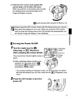 Предварительный просмотр 5 страницы Canon PowerShot S3 IS Digital Camera User Manual