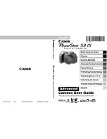 Предварительный просмотр 1 страницы Canon PowerShot S31S User Manual