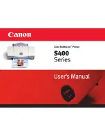 Canon PowerShot S400 Digital Elph User Manual preview