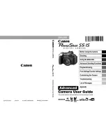 Предварительный просмотр 1 страницы Canon POWERSHOT S5IS User Manual