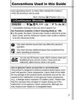 Предварительный просмотр 3 страницы Canon POWERSHOT S5IS User Manual