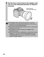 Предварительный просмотр 172 страницы Canon POWERSHOT S5IS User Manual