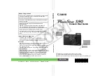 Canon PowerShot S90 User Manual предпросмотр