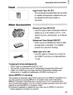 Preview for 33 page of Canon PowerShot S95 Getting Started