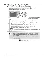 Предварительный просмотр 12 страницы Canon PowerShot SD 700 IS Digital Elph User Manual