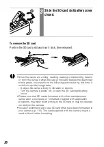 Предварительный просмотр 28 страницы Canon PowerShot SD100 User Manual