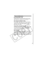 Preview for 15 page of Canon PowerShot SD110 (PC1085) User Manual