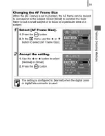 Предварительный просмотр 23 страницы Canon POWERSHOT SD1100IS User Manual