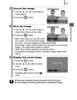 Предварительный просмотр 69 страницы Canon POWERSHOT SD1100IS User Manual